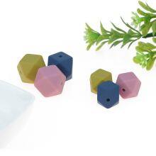 Teeth Food Grade Round Silicone Polygon Beads thumbnail-3