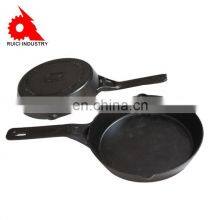 Cast Iron Ceramic Non Stick Fry Pan Healthy Cooking Ware thumbnail-5