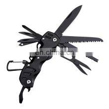 Utility Hunting Tactical Knife Outdoor EDC Tools 12 Swiss Gear Keychain Pocket Camping Outdoor knives Cutter Multi-Tool knives