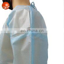 Isolation Gown Level 2 Isolation Surgical Disposable PE Coated PP Non Woven Gown thumbnail-2