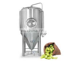 Mini Fermenter Small Beer Brewing Equipment 75l Stainless Steel Conical Fermenter for Sale