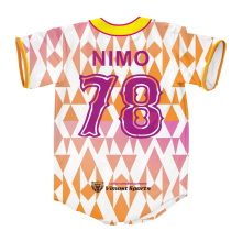 Full Buttons Sublimated Baseball Jersey Manufactured by the Best Supplier thumbnail-2