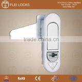 ROHS CE Feilei Factory Chrome Plated Metal Box Lock for Industry Use