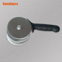 Pizza Wheel Cutter Pastry Tools Stainless Steel Bakery Supplies Colour Coded China Vegetable Mincing Rocking thumbnail-5