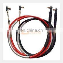 Piezas de repuesto para camiones Sinotruk HOWO T5g T7h Tx. Cables de selección de cambios WG9725240224/WG9725240246 para camiones tractores Howo thumbnail-1