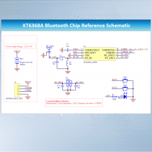 KT6368A Bluetooth Chip Bluetooth IC Module Serial Port Data Communication Dual-mode 5.1BLE/2.1 SPP Data Transmission SOP8 UART AT Command Passthrough thumbnail-5