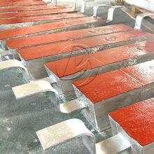 35kg Aluminum Alloy Sacrificial Anode for Anti - Corrosion of Sewage Tanks, Aluminum Anode With Iron Feet thumbnail-5