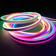 Qianyi Customized Dmx512 Flexible Soft Light Strips for Outdoor Building Exterior Wall Internet-famous Staircase Lighting Projects thumbnail-1