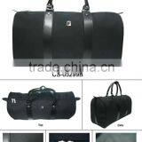 Hot Sale High Quality Newest Fashion Promotional Trendy Design Black Color Travel Bag Polyester thumbnail-1