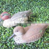 Plastic Hunting Teal Decoy ,duck ,female &male ,10.5" Waterfowl Sarcelle thumbnail-1