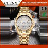 2016 Best Popular Full Gold Plate Luxury Chenxi Brand Watches thumbnail-2