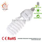 Ture wattage and reasonable price with high quality energy saving lamp half spiral 95W CFL