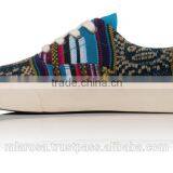 LOOM WOOL FABRIC CASUAL SHOES