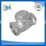 China Manufacture Casting 1000 Psi Stainless Steel Check Valve Npt thumbnail-2