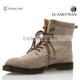 Suede Leather Upper Rubber Bottom Boots Cowboy Boot Casual Style thumbnail-4
