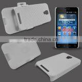 Multifunctional White Hard Case+belt Clip Holster,belt Clip Case for ZET Engage V8000 thumbnail-1
