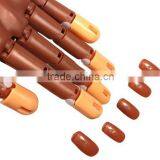 100 Tips Professional Nail Trainer Tool Super Flexible Fingers Personal & Salon Adjustable Practice Hand Training Practice Tips thumbnail-5