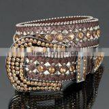 Shiny Rhinestone Fashion Belt thumbnail-1