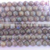 Wholesale Polish Natural Labradorite Round Beads for Jewelry thumbnail-1