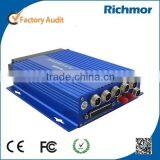 Double SD Card Bus Truck Car Mobile DVR 4ch Mobile DVR 3G/4G G-sensor GPS thumbnail-3