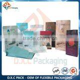Factory New Food Paper Bag With Window and Zipper in Flat Bottom Shape thumbnail-4