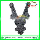 Embroidery Neck Design Lace With Lace Work thumbnail-1