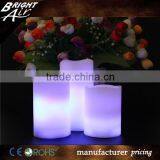 2015 real wax led moving flame candles