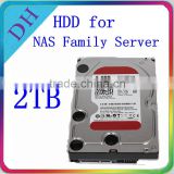[3.5-inch red hdd]2TB Hard Disc for Nas Server Sata 6GB/s 64MB cache