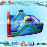 Inflatable Gym Playground for Kids, Inflatable Sport Games Kids Playground Combo With Basketball Hoops