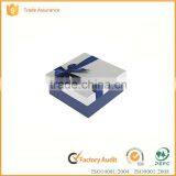 White and Blue Ring/bracelet Gift Box Wholesale Jewelry Box Custom