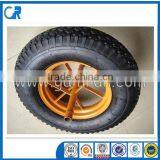 China Pneumatic Tyres 4.00-8 Air Rubber Wheel With Bearings for Wheelbarrow thumbnail-1