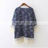 Wholesale Free Size Customaize Kaftan With Tassels Turkish Tunic thumbnail-2