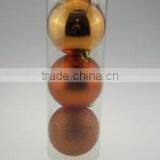 80MM Decorative Plastic Plain Christmas Ball thumbnail-1