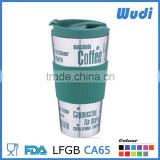 hot new products for 2015 coffee mug with silicon lid and handle CM504