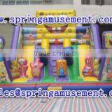 Best Selling Commercial Used and Spongebob Inflatable Water Slide for Kids, Inflatable Slide SP-SL023