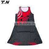 customized Lycra material netball dress/skirt 2015