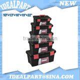 10" 13" 16" 19" 22" Plastic Tool Box Sets