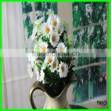 18 Heads Perfect White Fake Chrysanthemum for Sale