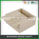Supply By Fctory Cheap Unfinished Wooden Watch Box thumbnail-3