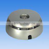 Round Shaped Crystal Plastic Led Light Base for Centerpieces
