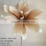 Lastest Artificial EVA Flowers 29" Artificial Magnolia Long Stem Foam Flower