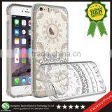 Samco New Beautiful Flower Design Phone Case for IPhone 6, Customized Printed Case Covers for IPhone 6