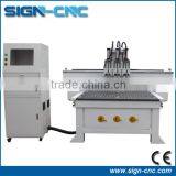 ATC Pneumatic Router Design on One File Cnc Wood Carving Machine