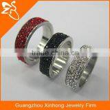 GL01148 Stainless Steel Round Crystal Pendant thumbnail-1