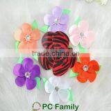 High Quality Cute Printed Polyester Baby Clips With Bead thumbnail-1