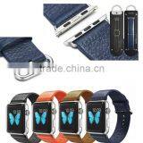 G-Case 38/42mm Genuine Leather Cuff Bracelet for Iwatch Band Strap with high quality