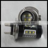 Car H7 OSRAM LED Fog Light 80W 16leds SMD Auto Led Daytime Running Lights Fog Lamp 360 Degree DRL Bulbs DC12V~24V LEDS thumbnail-2