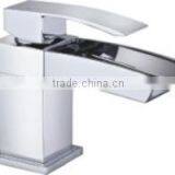 Peak Open Spout Mono Basin Mixer Tap thumbnail-1