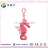 5.5" Seahorse Plush Stuffed Animal Clip Keychain thumbnail-1