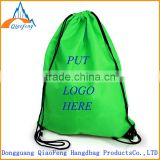 Cheap price gift cotton drawstring bag, fabric drawstring bag, promotional drawstring bag